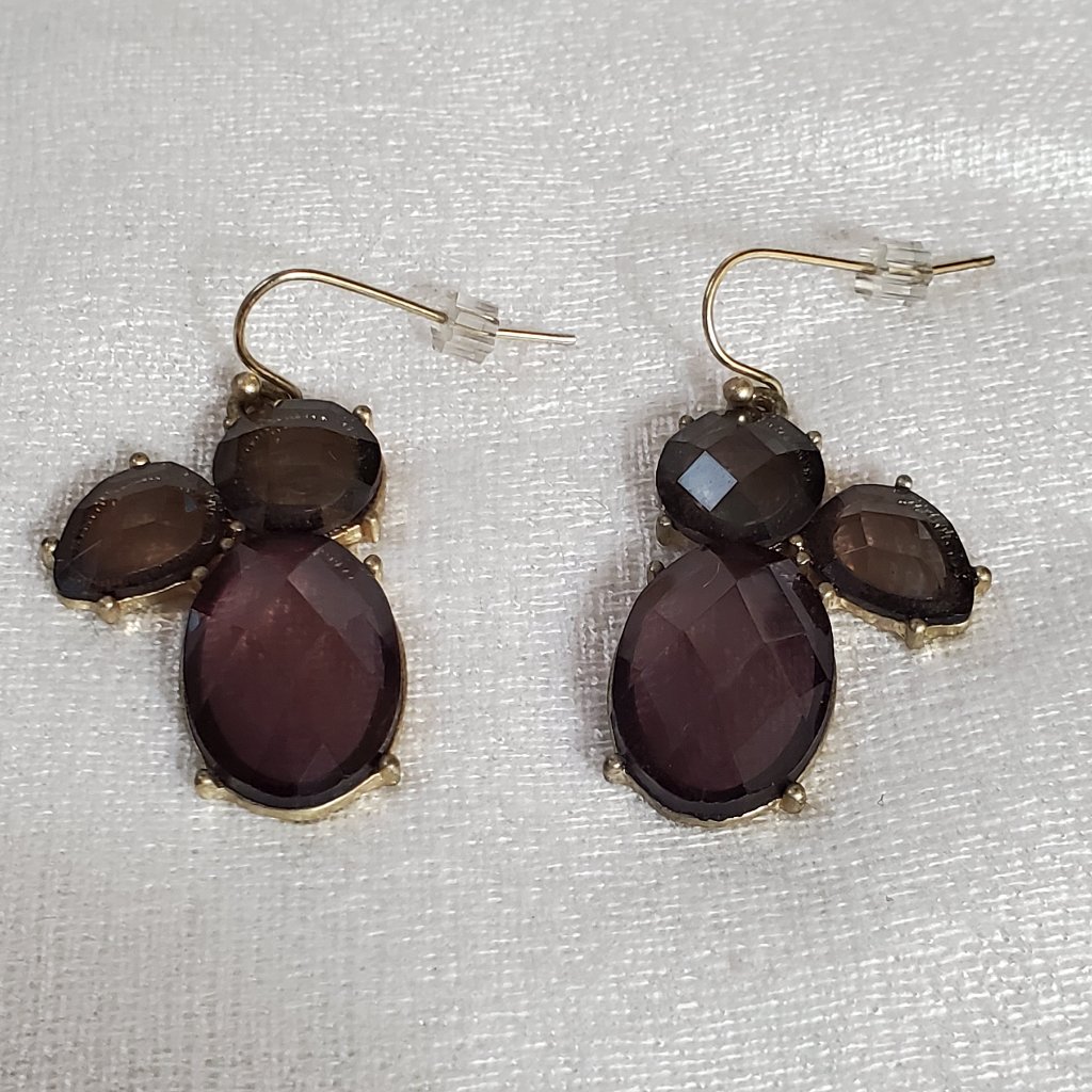 Loft Facet Stone Earrings 977 8$
